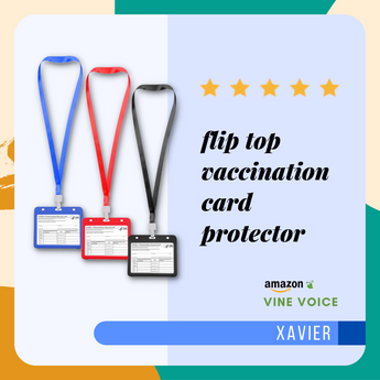 Product Review: Flip Top Vaccination Card Protector