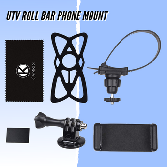 Introducing the CamKix UTV Roll Bar Phone Mount