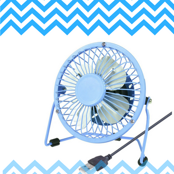 Get a shot at the Eco-Fused 2-pack of USB Desk Fans!