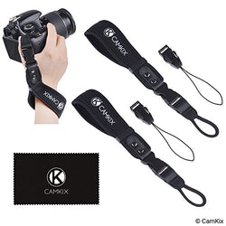 Wrist Straps for DSLR and Compact Cameras - 2 Pack