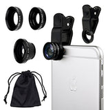 Universal 3in1 Lens Kit for Smartphones and Tablets