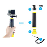 Waterproof Pole & Hand Grip for Gopro Hero