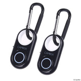 Shutter Remote Control with Bluetooth Wireless Technology - 2 Pack Lanyard with Detachable Ring Mount - Carabiner