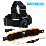 Floating Wrist Strap & Headstrap Floater for GoPro Hero