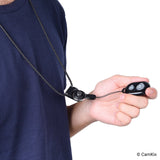 Bluetooth Camera Shutter Remote with Wrist Strap and Neck Lanyard