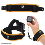 Floating Wrist Strap & Headstrap Floater for GoPro Hero