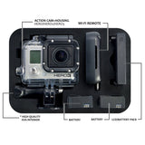 Case for Gopro Hero 4, 3+, 3, 2 - (S) Blue