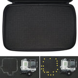 Case with Customizable Interior for Gopro Hero - (L) Black